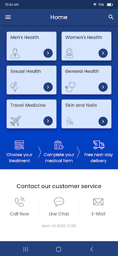 euroClinix - online clinic app Screen 2