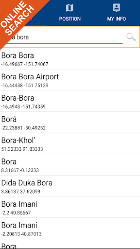 Bora Bora Islands GPS Charts Screen 2