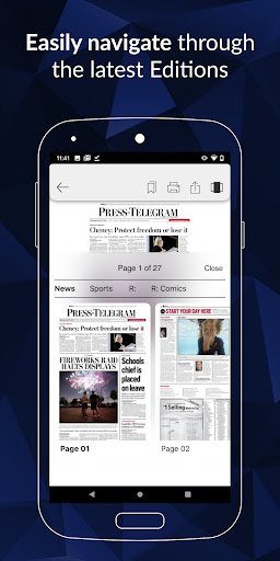 Long Beach Press Telegram Screen 2