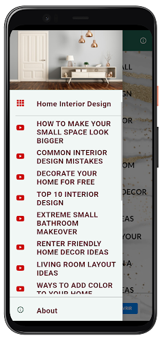 Android application Home Interior Design screenshort