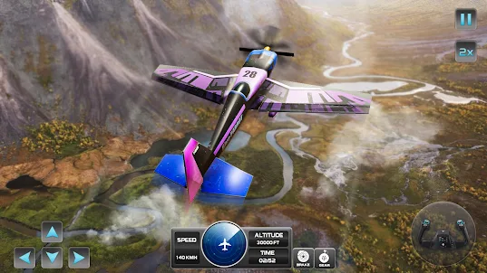 Flight Simulator Airplane Game
