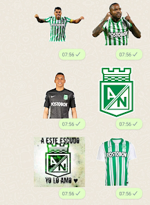 Captura de Pantalla 5 Atlético Nacional Stickers android