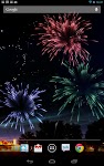 screenshot of KF Fireworks Wallpaper Paid