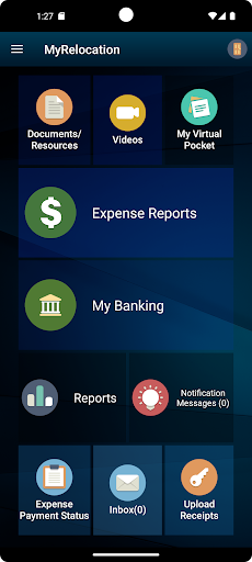 Android application MyRelocation screenshort
