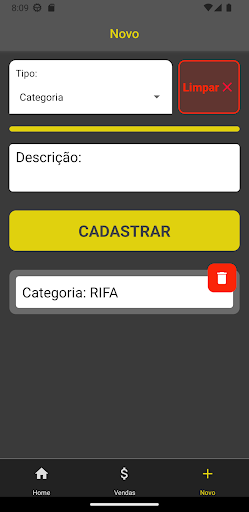 Controle financeiro Screen 3