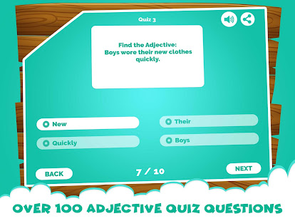 learning adjectives quiz games 2.3 APK screenshots 3