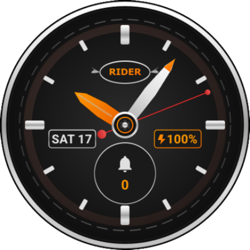 Biker Chrome - watch face