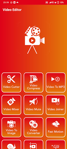 All in One Video Editor Screen 2