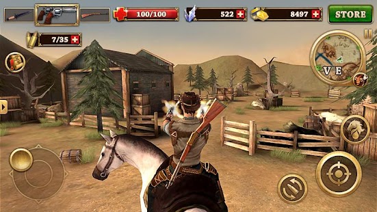 Musketier des Westens Screenshot