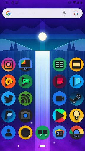 Baked - Dark Android Icon Pack screenshot 2
