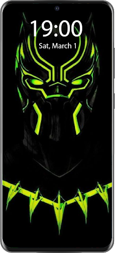 Black Live Wallpaper Parallax Screen 2