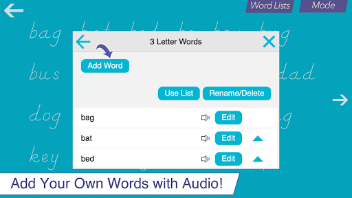 Screenshot of Writing Wizard - Alphabet ABC