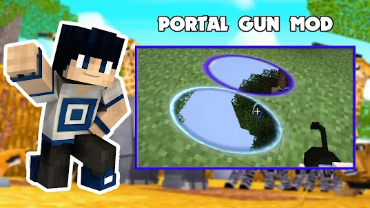 Portal Gun Mod para Minecraft