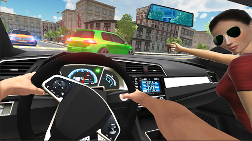 Car Simulator Civic  screenshots 17