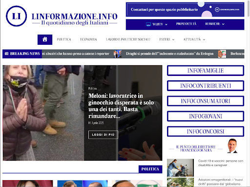 Linformazione Screen 2