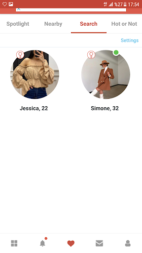 Vegetarian Dating AGA Screen 2