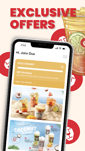 Android application LiHO TEA SG screenshort