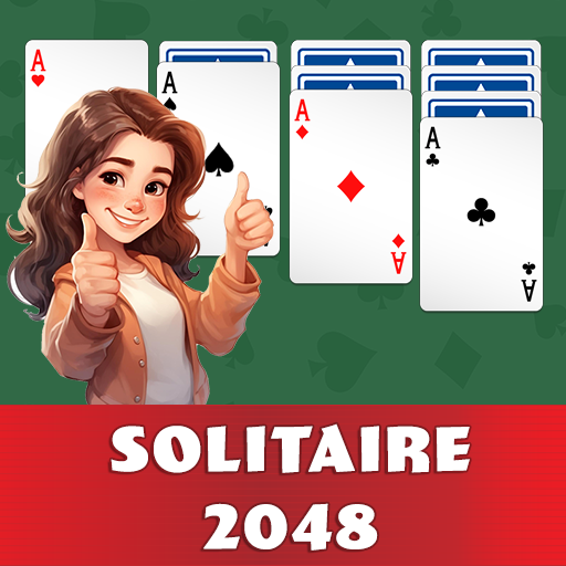 2048 Solitaire - Merge cards logo