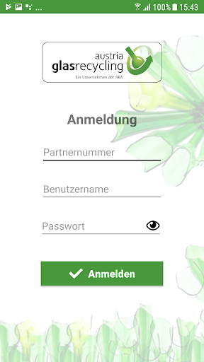 Android application glassfuture Standplatz Check screenshort