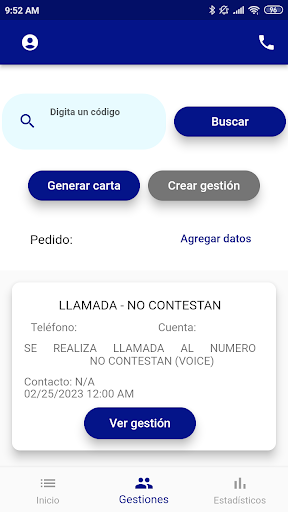 Android application sinfinApp screenshort