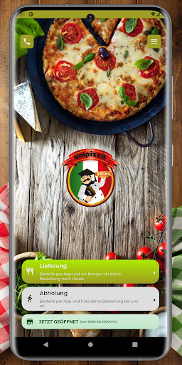 Android application Uni Pizza screenshort
