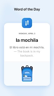 SpanishDictionary.com Learning Screenshot