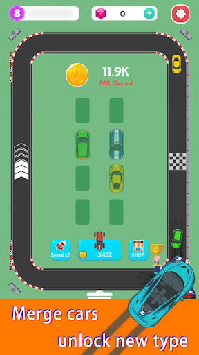 Merge Rally Car - idle racing game 1.7.1 screenshots 3