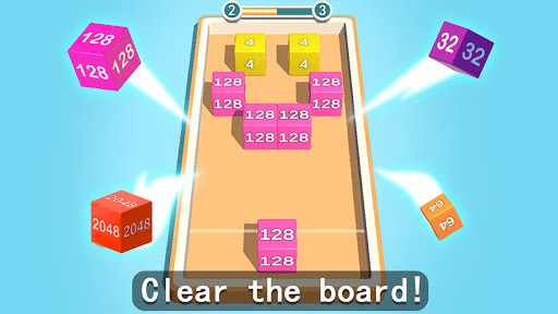 2048 3D Shoot  Merge Number Cubes, Block Puzzles