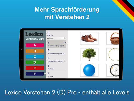 Android application Lexico Verstehen 2 Pro (D) screenshort