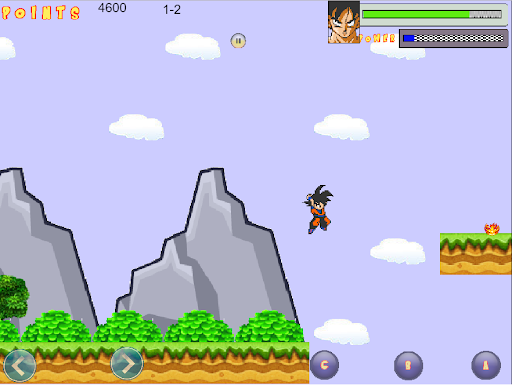 Android application SaiyanStartDZ screenshort