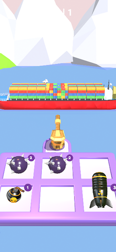 Android application Merge Missiles screenshort