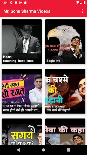 Android application Motivational speech in hindi screenshort