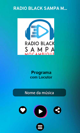 Android application Rádio Black Sampa Moçambique screenshort