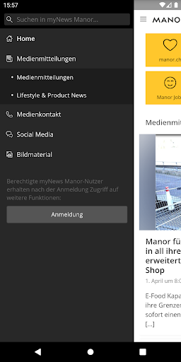 myNews Manor Screen 2