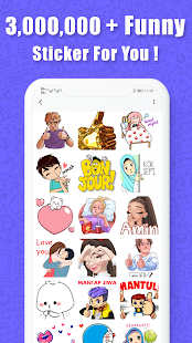 Anim Stickers packs For WhatsApp (WAStickerApps) 1.0.58.4 APK screenshots 1