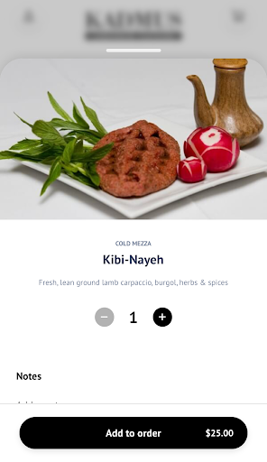 Kadmus Lebanese Cuisine Screen 2