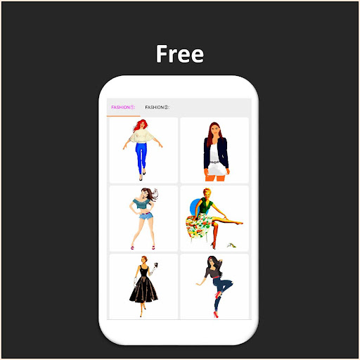 Color by Number - fashion Screen 2