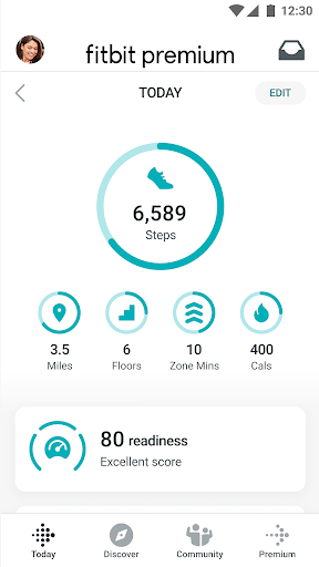 Fitbit screenshot