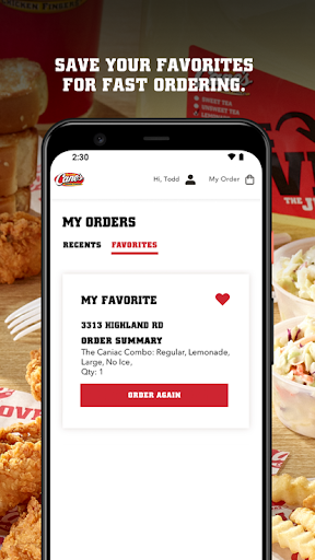 Raising Cane's Chicken Fingers screenshot 5