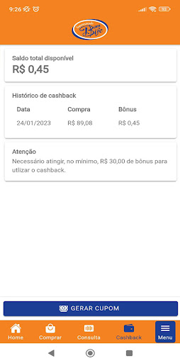Supermercado Bom Bife Screen 3