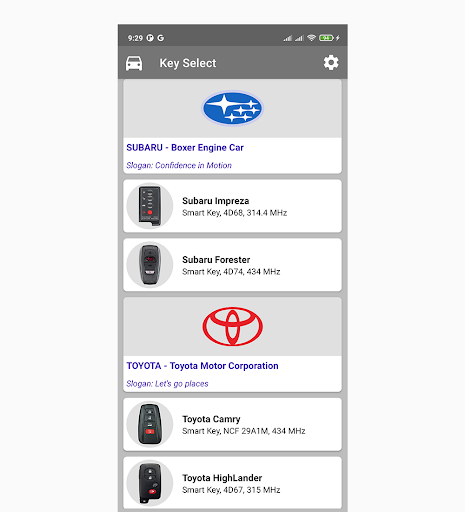 Car Key Remote Simulator Screen 3