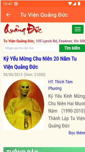 tu vien quang duc Screen 3