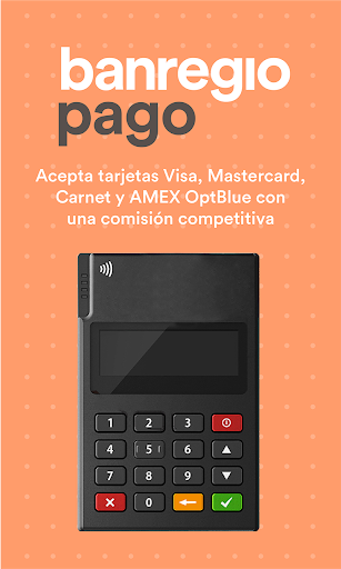 Android application Banregio pago screenshort