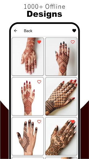 Mehndi Design 2026 - Offline screenshot 1