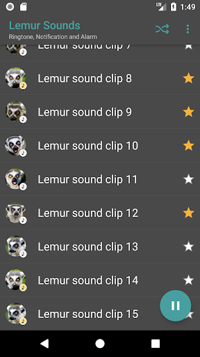 Lemur Sounds Screen 3