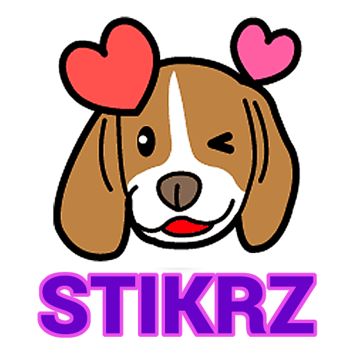STIKRZ - Dogs Stickers for Wha logo
