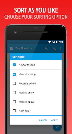 Saving Notes - Notepad Screen 3