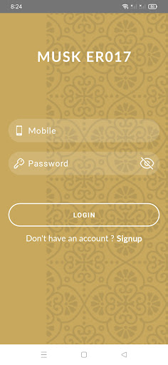Android application Musk ER017 screenshort