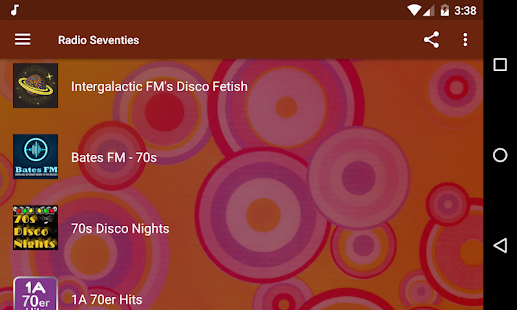 Radio Seventies - 70s Music, Disco, Pop, Rock! Screenshot