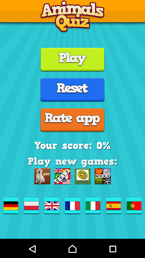 Animals Quiz - guess and learn